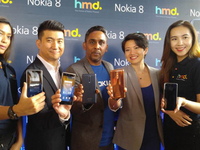 诺基亚在马来西亚正式发布Nokia8：3552元，亮铜色