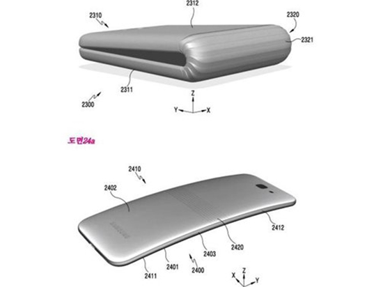 iPhone X见了也会颤抖！三星可折叠智能手机现身