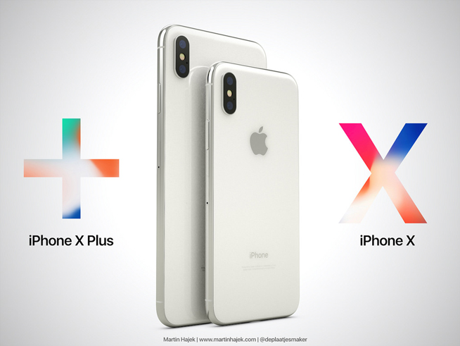 6.7寸iPhone X Plus概念机图赏：设计照搬？看了内心毫无波动