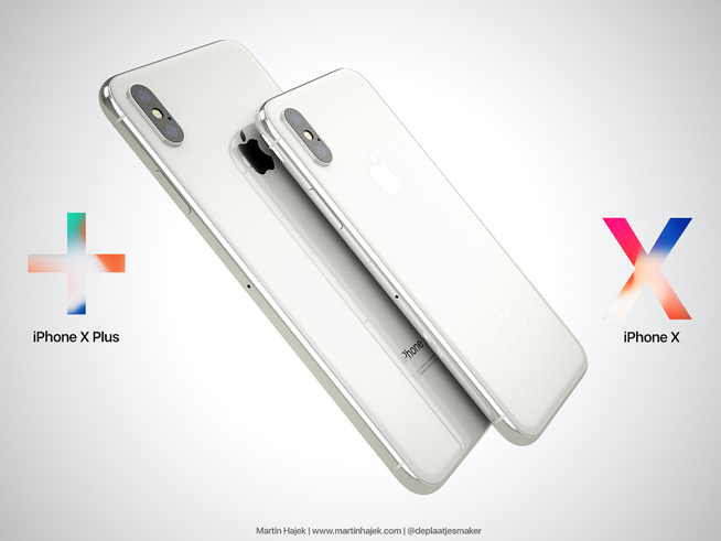 6.7寸iPhone X Plus概念机图赏：设计照搬？看了内心毫无波动