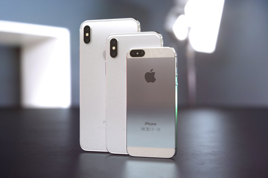 苹果2018年全面屏新机渲染图齐曝光：搭载双摄的iPhone SE乱入