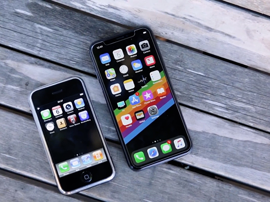 苹果iPhone对比iPhone X：十年时间手机摄像头的变革进程