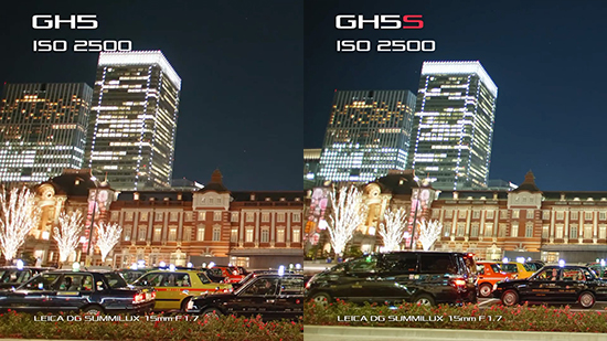 松下GH5S对比GH5：高ISO感光度表现提升太明显