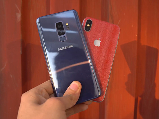 三星S9+对比iPhone X：拍摄差距明显, 但双光圈优势在哪?