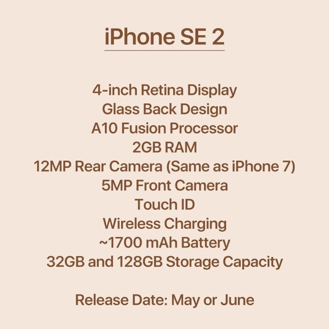 iPhone SE2或6月登场 新iPhone终将支持双卡双待