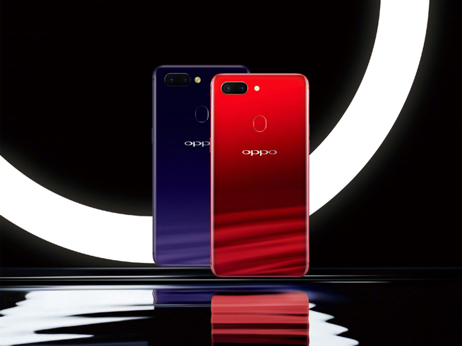 OPPO R15红蓝新配色将至：支持防水 或为升级款R15 Pro 