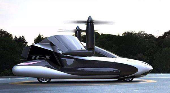 吉利真要上天了 旗下公司Terrafugia首辆飞行汽车将明年投产