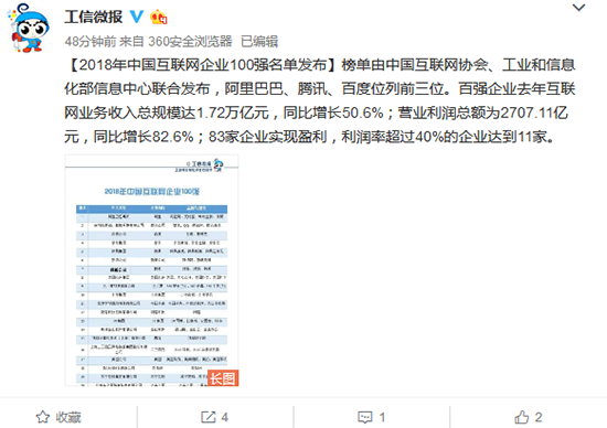 科客晚报：中国互联网企业百强榜单出炉 又一款OPPO新机入网