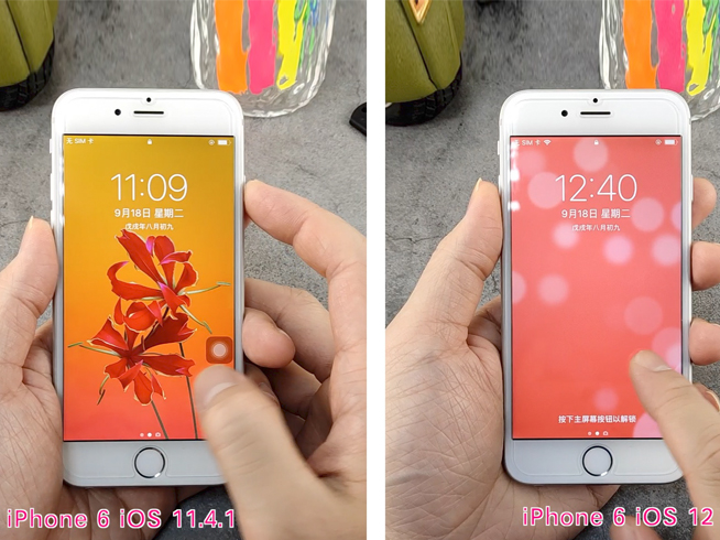 苹果iOS 12测试：iPhone 6提速明显 速度接近iPhone 7