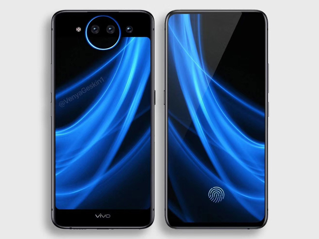 vivo NEX 2提前亮相：前后双屏设计 后置别致三摄加持