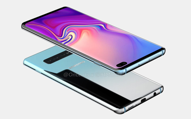 三星Galaxy S10+更多信息解锁：前置开孔双摄 颜值有所下降