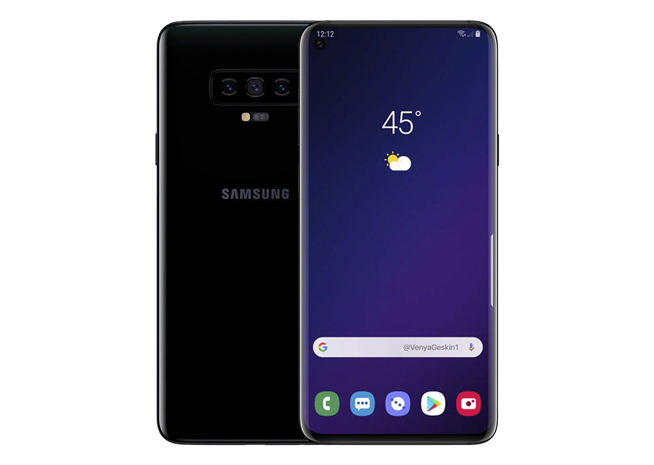 三星Galaxy S10+更多信息解锁：前置开孔双摄 颜值有所下降