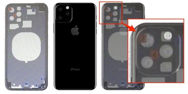 苹果iPhone XI设计图曝光：刘海小改 “浴霸”后置四摄坐实？