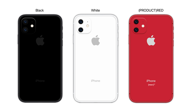 iPhone XI系列最新渲染图曝光：后置大改逐渐好看 XR新配色吸睛