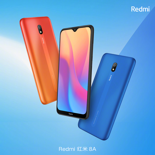 Redmi红米8系列：多配色任挑 5000mAh电池满电通话28小时