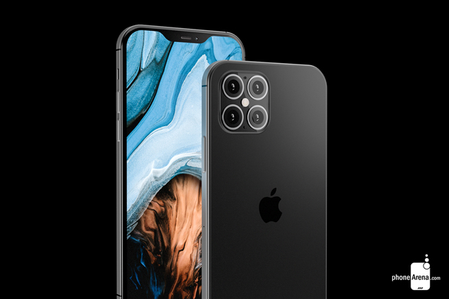 iPhone 12渲染图抢先看 苹果总算舍得“修刘海”了