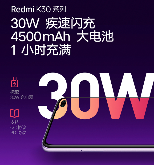 不止骁龙765G Redmi K30系列还要首发索尼6400万镜头