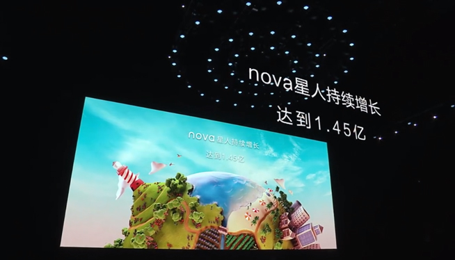 你在焦点在！华为nova7系列新品线上发布会