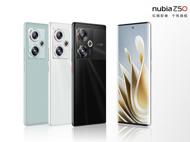 努比亚Z50发布：35mm定制主摄进光量超1英寸大底，仅2999起