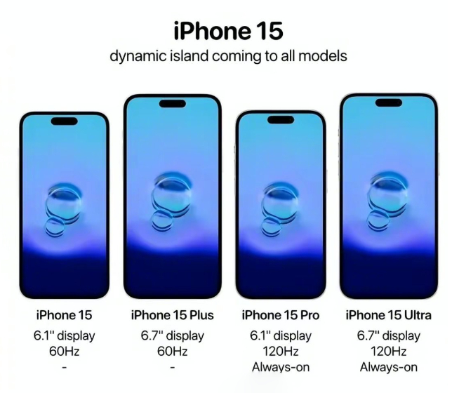 苹果iPhone 15系列前瞻：Plus大降价更香！A17芯片又挤牙膏？