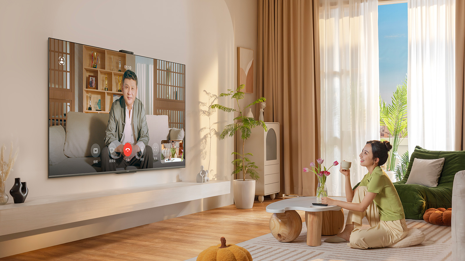 华为Vision智慧屏 4 SE今日开启首销：4K投屏电视超值首选！